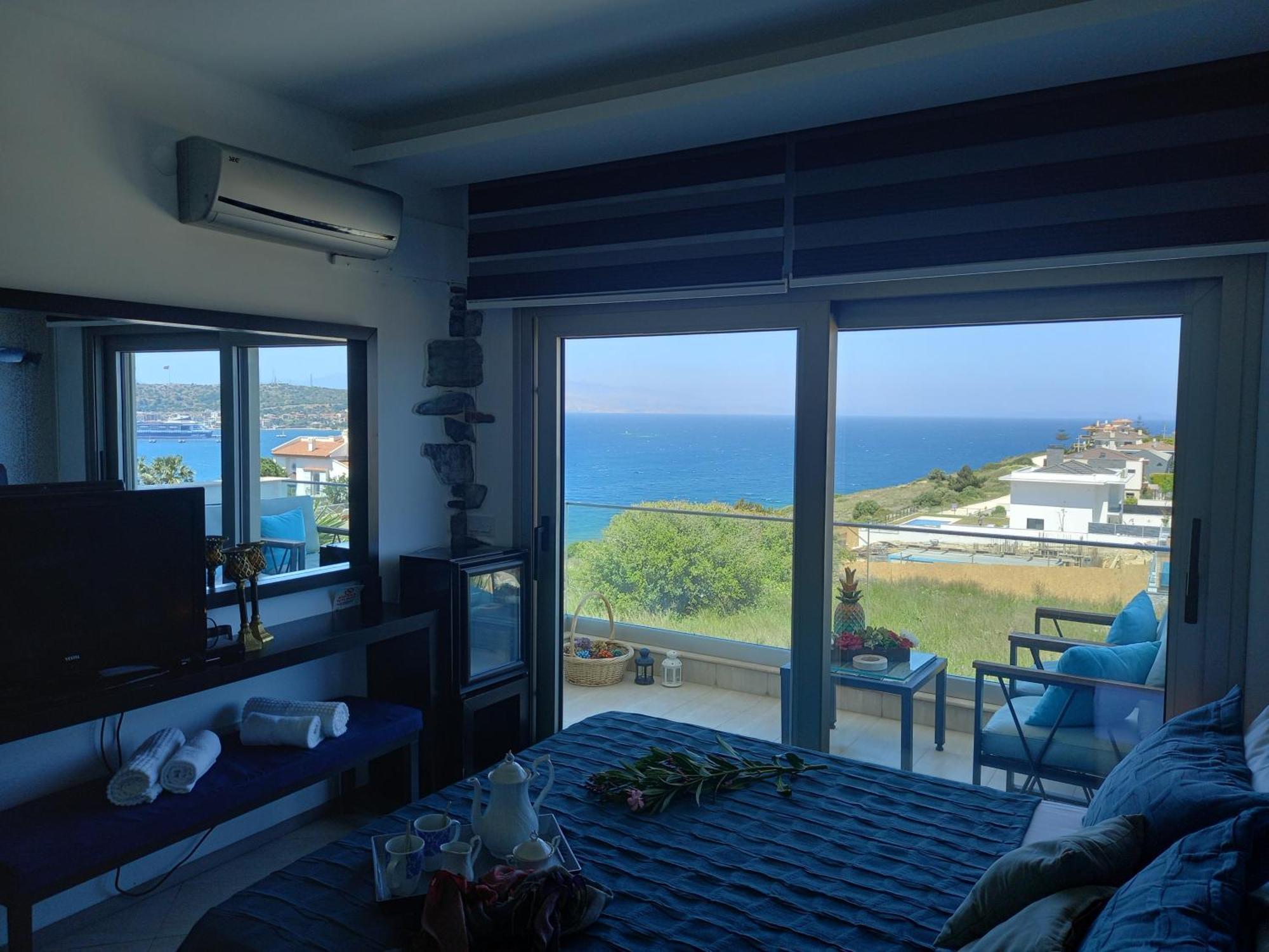 Mavi Panorama Villa Чесме Екстериор снимка